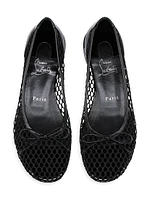 Sweetie Jane Mesh Ballerinas