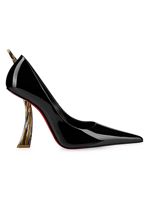 Kate Clawmax Patent Leather 100MM Pumps