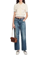 Short-Sleeved Cardigan
