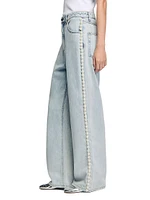 Beaded Jeans