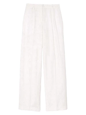 Jacquard Flowers Trousers