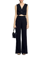 Sequined Suit Trousers