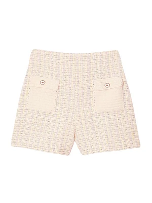Decorative Tweed Shorts