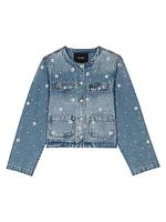 Embroidered Denim Jacket
