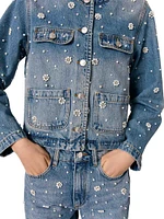Embroidered Denim Jacket