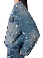 Embroidered Denim Jacket