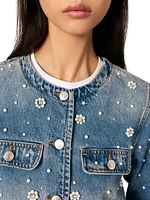 Embroidered Denim Jacket