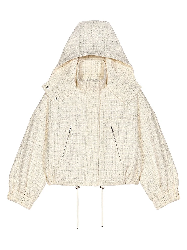 Tweed Down Jacket