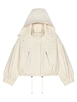 Tweed Down Jacket
