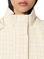 Tweed Down Jacket