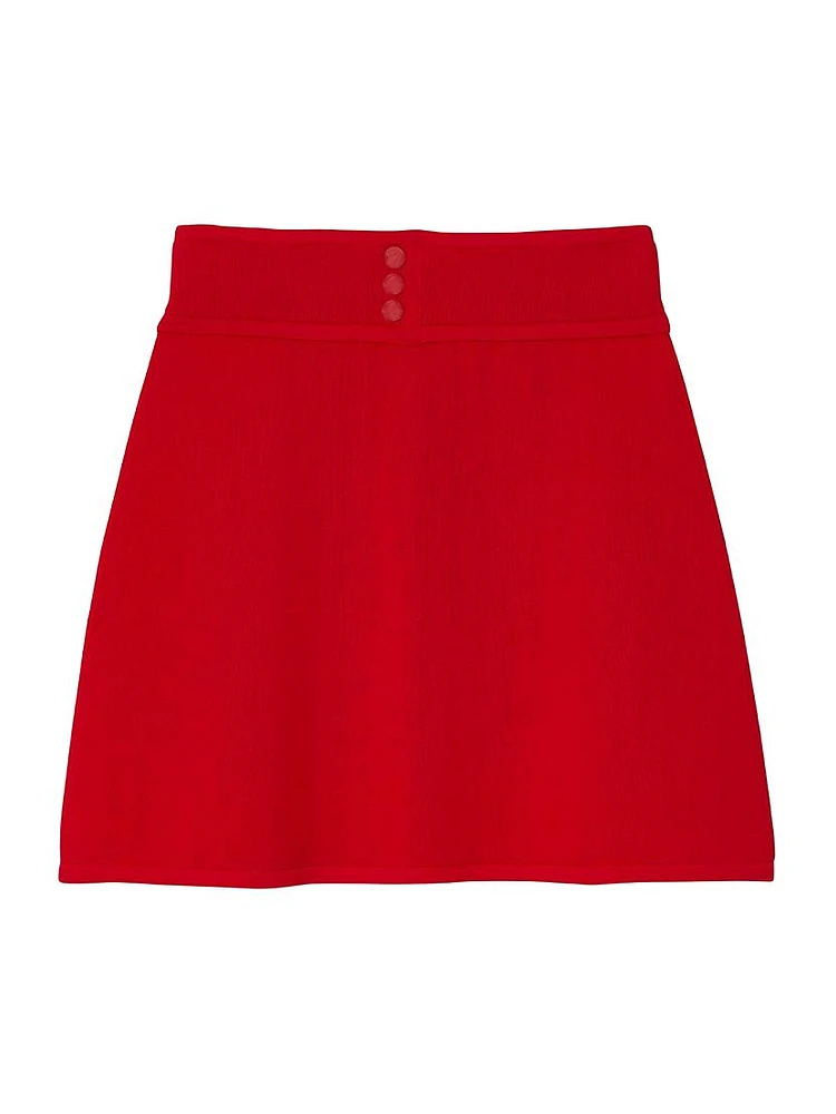 Mini Knit Skirt