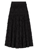 Long Embroidered Skirt