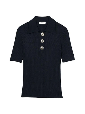 Polo-Neck Sweater
