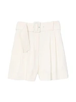 Sequin High-Waisted Shorts
