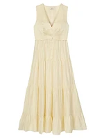 Linen Maxi Dress