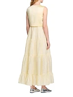 Linen Maxi Dress