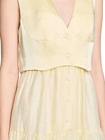 Linen Maxi Dress