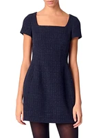 Short Tweed Dress