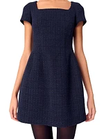 Short Tweed Dress