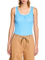 Ribbed Vest Top