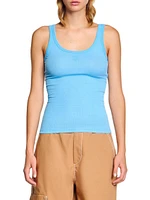 Ribbed Vest Top