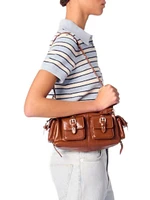 Striped Knit Polo Short Sleeve Shirt