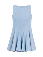 Short Flared Cotton Dress
