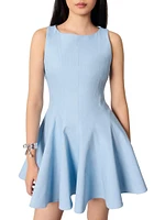 Short Flared Cotton Dress