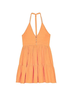 Short Linen Dress