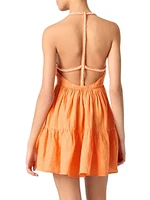 Short Linen Dress