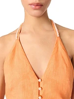 Short Linen Dress