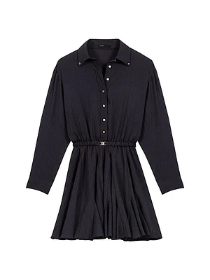 Short Crepe Dress