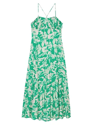 Floral Patterned Maxi Dress