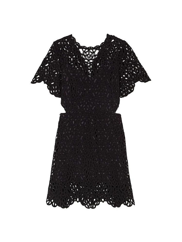 Short Crochet Dress