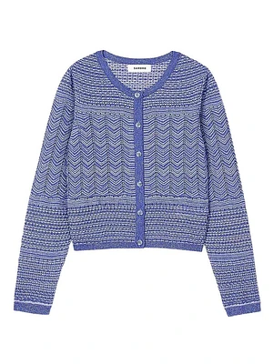 Glitter Knit Cardigan