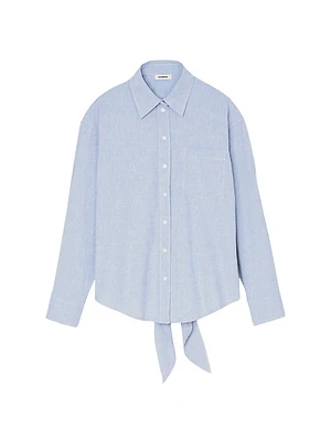 Long Tie-Back Shirt