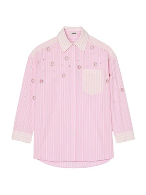 Striped Rhinestone Shirt