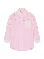 Striped Rhinestone Shirt