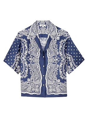 Bandana Print Shirt