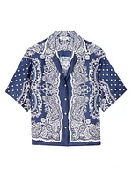 Bandana Print Shirt