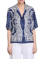 Bandana Print Shirt