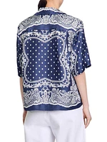 Bandana Print Shirt
