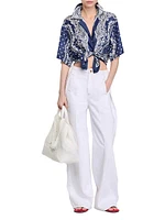 Bandana Print Shirt