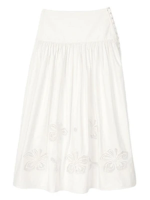 Long Poplin Skirt
