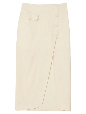 Long Slit Skirt