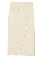 Long Slit Skirt