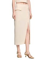 Long Slit Skirt