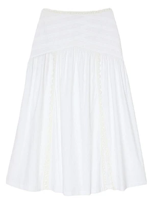 Long Poplin Skirt