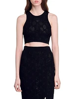 Decorative Knit Top