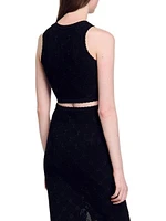 Decorative Knit Top